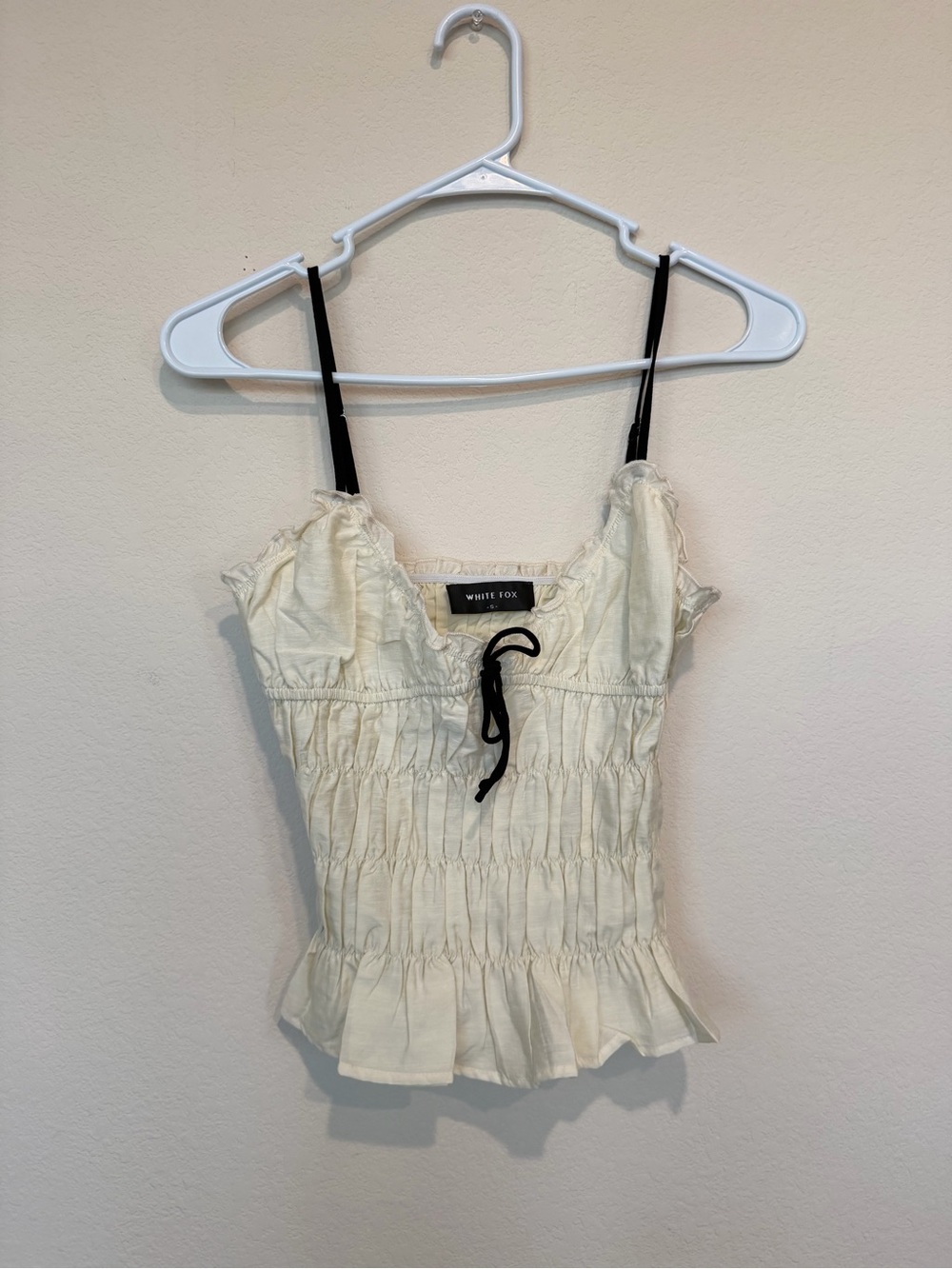 White Fox Boutique Ruffle Top